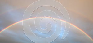 Double Rainbow in the Stormy Sky: A Stunning Natural Phenomenon