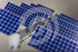 Double series of solar panels