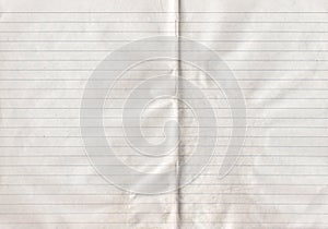 Double sheet lined paper