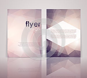 Double sided flyer design