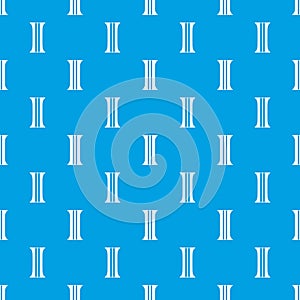 Double solid pattern vector seamless blue