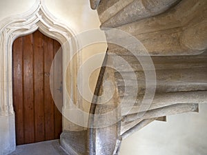 Double Spiral Stairway Graz Austria