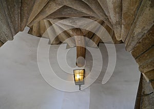 The double stairs in a castle in Graz