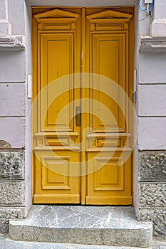 Double Yellow Door