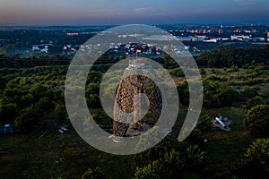 Doubravka XIV is a lookout tower in Prague