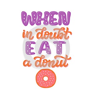 When in doubt, eat a donut