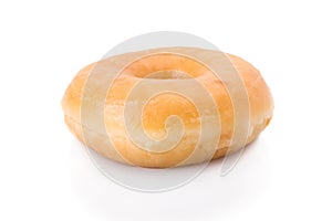 Doughnut or donut isolated on white