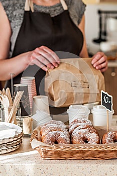 Doughnut Store Counter