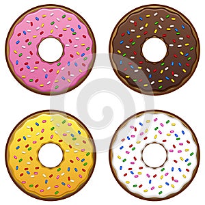 Doughnuts EPS photo