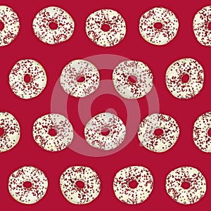 Doughnuts saemless pattern