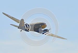 Douglas C-53D Skytrooper on a clear day