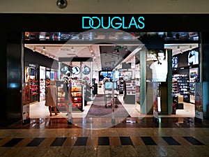 Douglas store at mall Baneasa Shopping City, Romania