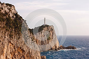 Doukato lighthouse at Lefkatas cape