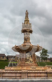 Doulton Fountain, Glasgow Scotland UK.