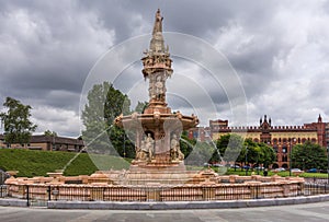 Doulton Fountain, Glasgow Scotland UK.