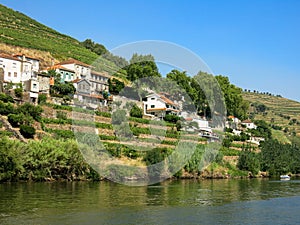 Douro River in Regua, Portugal