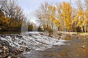 Douro river at Soria (Spain)