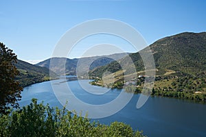 Douro river wine valley region in Portugal