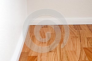 Doussie parquet floor
