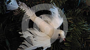 Dove of the Christmas spirit