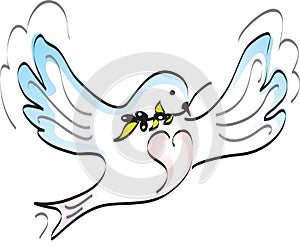 Dove of peace.