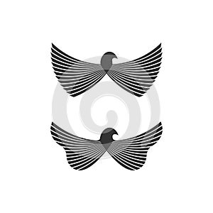 Dove, a symbol of peace and purity. The biblical symbol of the Holy Spirit.