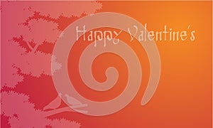 Dove on tree Valentines backgroudns