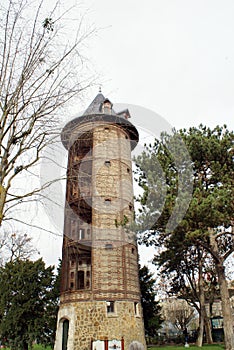 Dovecote from the acclimation garden.