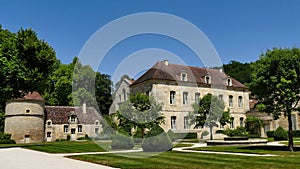 The dovecote, the kennel and the residence of the abbots of Fontenay Abbey