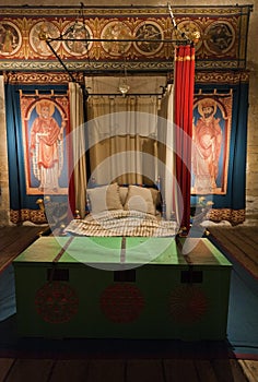 Dover castle kings bed chamber room