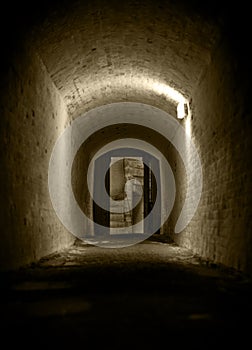 Dover castle napoleonic tunnels photo