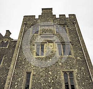 Dover Castle - Officers New Barracks in Dover, Kent, UK