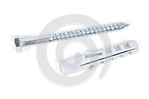 Dowels and metal screws