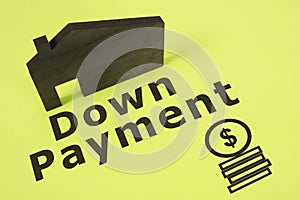 Down Payment is shown on the photo using the text