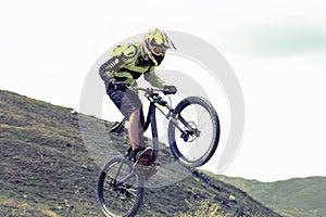 Downhill with mtb