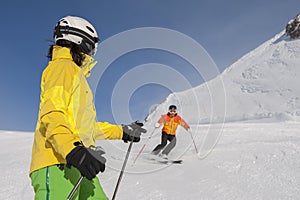 Downhill skiing - alpin ski