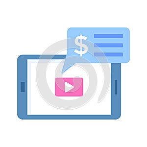 Download this beautifully designed icon of a Monetization, Designed in trendy style