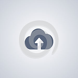 Download, Cloud, vector best flat icon