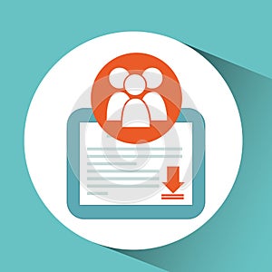 download connection internet document social media