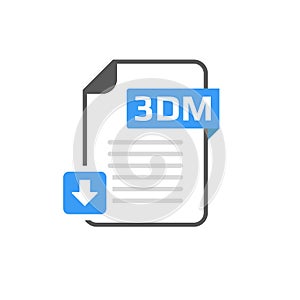 Download 3DM file format, extension icon