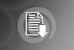 Download document icon