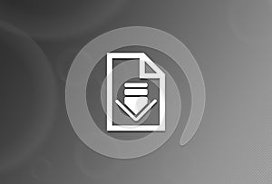 Download document icon