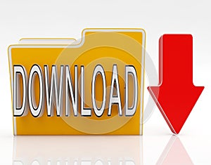 Download File Shows Downloaded Software