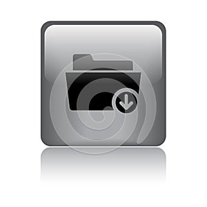 Download folder sign icon photo