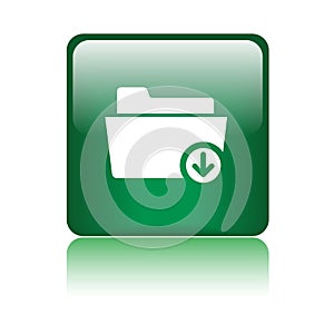 Download folder sign icon photo