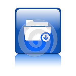 Download folder sign icon photo
