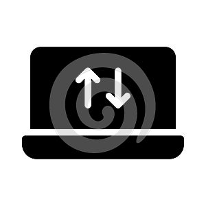 Download glyph flat vector icon