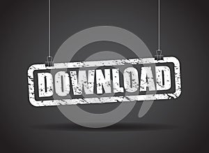 Download hanging sign