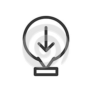 Download Icon, Simple and Modern Design