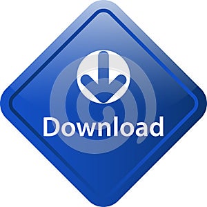 Download icon web button